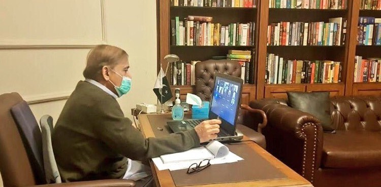 Returned from London to wage war against coronavirus: Shehbaz Sharif