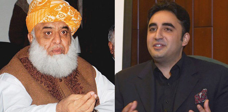 PPP, PDM patch-up likely as Bilawal meets Fazlur Rehman