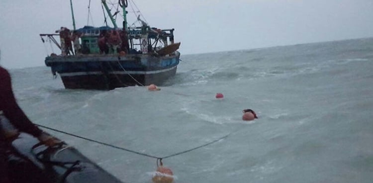 PMSA rescues Iranian fishing boat, six onboard