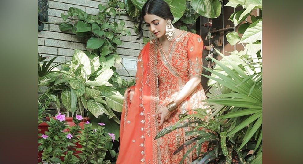 Iqra Aziz's Eid dress is full of hidden details
