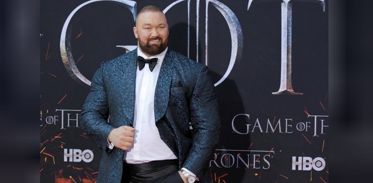 Weightlifting: 'The Mountain' Bjornsson deadlifts 501 kg to set world record