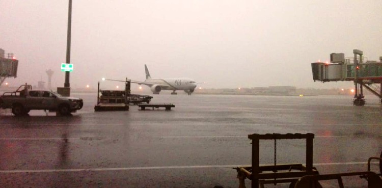 First PIA flight carrying passengers from USA lands in Islamabad