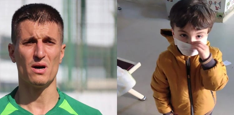 Soccer player 'smothers' coronavirus-affected son to death