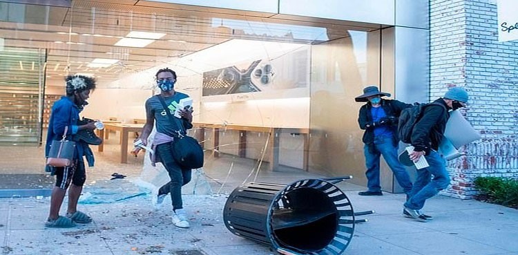Bad news for miscreants who looted Apple stores in US