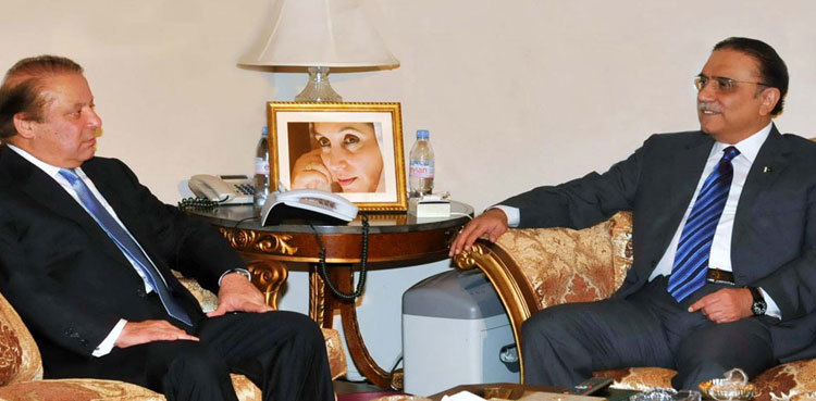 Toshakhana case: Court moves to declare Sharif fugitive, issues arrest warrants for Zardari