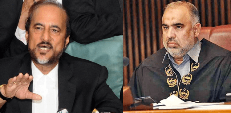 NA speaker, Babar Awan discuss arrangements for upcoming Parliament session