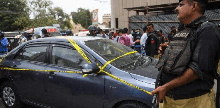 LEAs trace details of vehicle used by terrorists to reach PSX building