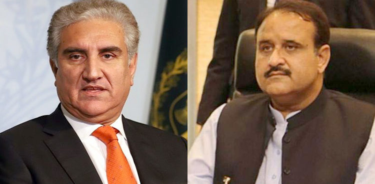 FM Qureshi, CM Buzdar discuss south Punjab secretariat