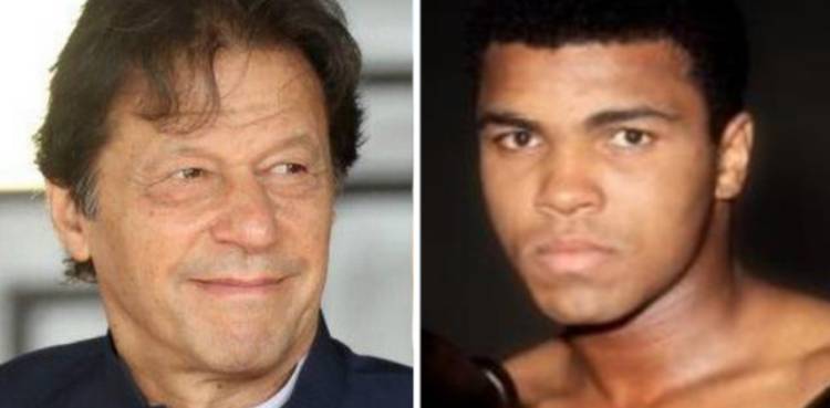 Imran Khan lauds boxing legend Muhammad Ali