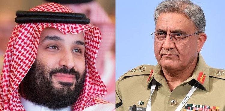 COAS General Bajwa calls Mohammed bin Salman to ask about Saudi King's health