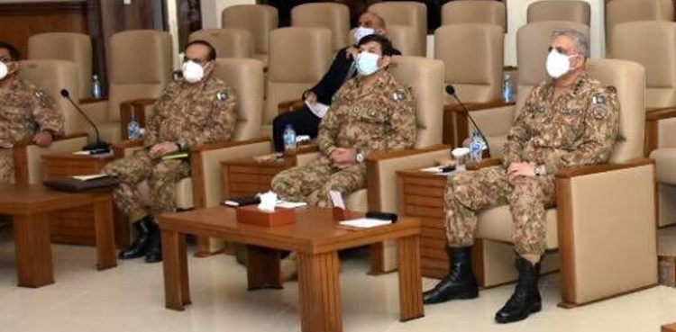 COAS Bajwa visits Corps Headquarters Peshawar