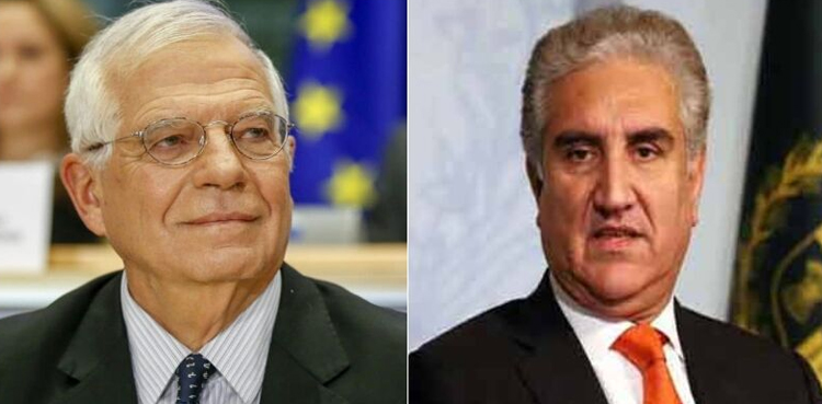 FM Qureshi, top EU diplomat discuss bilateral ties, Afghan issue