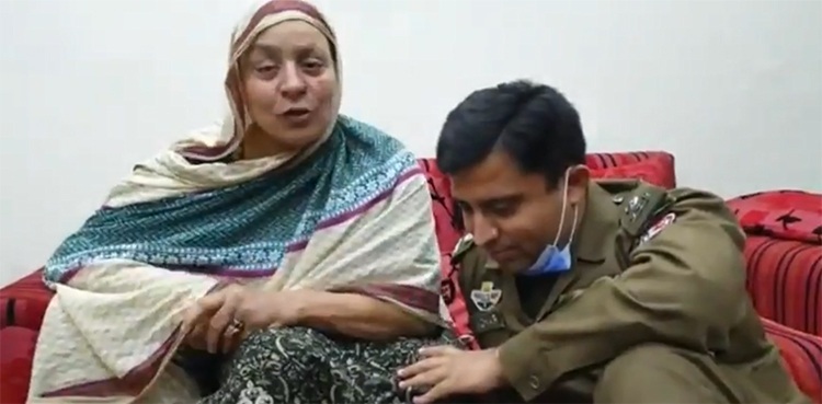 Mother tortured by son satisfied with Rawalpindi police investigations
