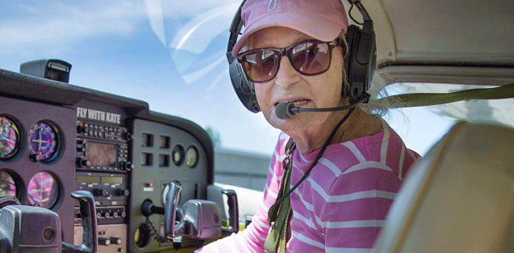 99-year-old woman becomes world's oldest pilot, flight instructor
