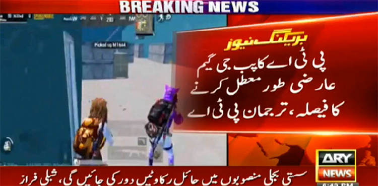 PTA temporarily bans PUBG in Pakistan