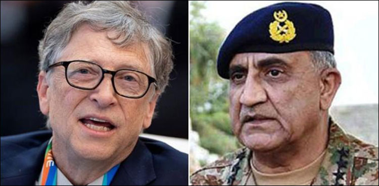 COAS Bajwa, Bill Gates discuss Pakistan's Covid-19 response, polio vaccination drive