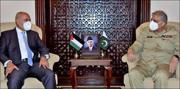 COAS Bajwa, Jordanian ambassador discuss defence cooperation