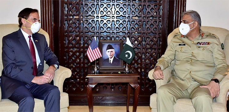 Outgoing US ambassador calls on COAS Qamar Javed Bajwa: ISPR