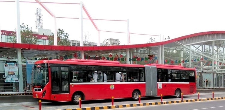 Metro Bus service suspended amid PTI protest