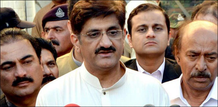Sindh CM visits Karachi areas after yesterday's lawless incidents