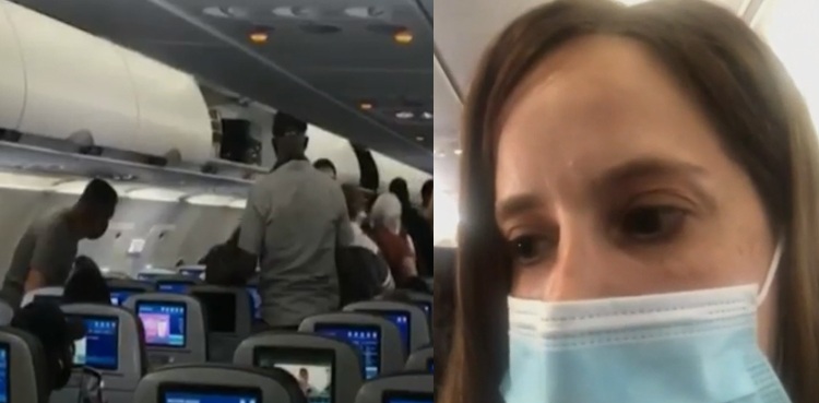 Woman, six kids forced off flight as toddler refuses to wear face mask