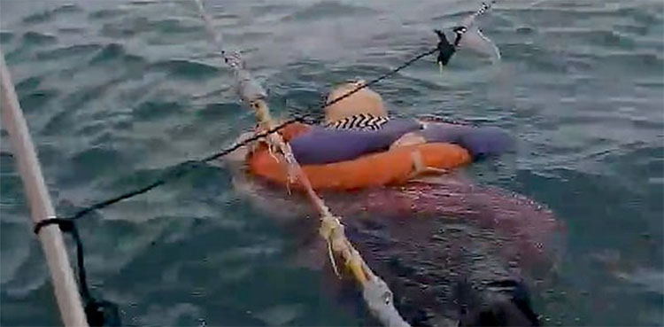 WATCH: Woman found floating alive in sea two years after feared drowning