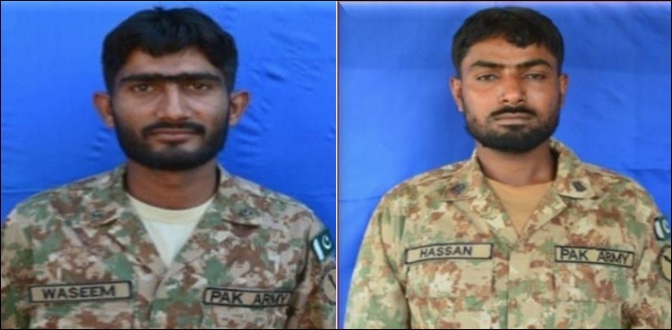 Two Pak Army soldiers martyred in Indian firing across LoC: ISPR