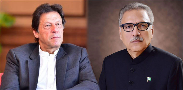 Imran Khan asks president Arif Alvi to take notice of 'mistreatment' with PTI leaders