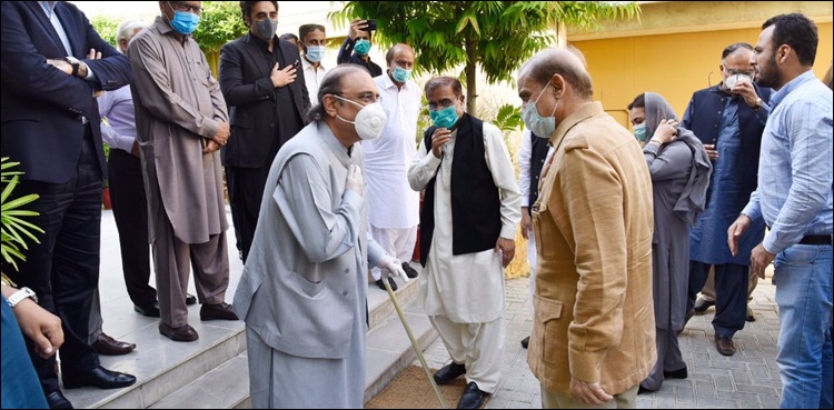 Shehbaz Sharif, Asif Ali Zardari agree on summoning APC