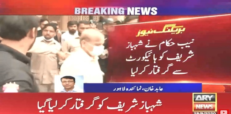 Money laundering, assets case: Shehbaz arrested after LHC dismisses bail petition