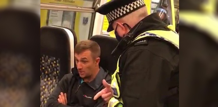 WATCH: Man pepper-sprayed by police for refusing to wear mask