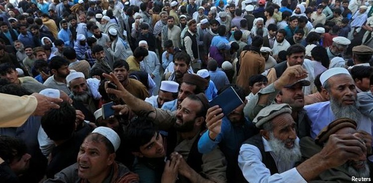 Afghans jostling for visas sparks stampede, killing at least 15