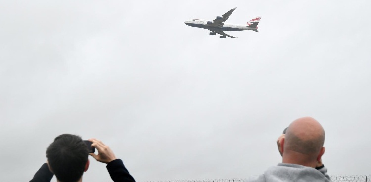 British Airways jumbo jet saved by film deal