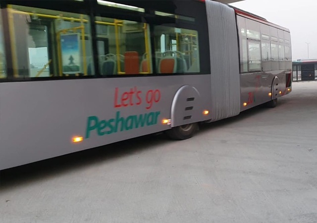 Wear mask while traveling in Peshawar BRT or face legal repercussions: Officials