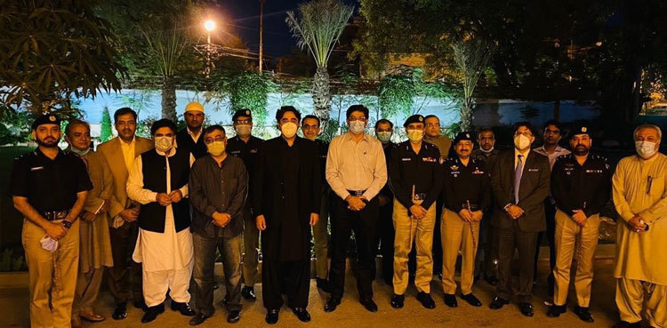 Bilawal meets Sindh police chief, asks to continue work