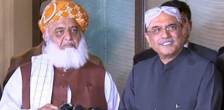 Opposition united over no-confidence move, Zardari assures Fazl