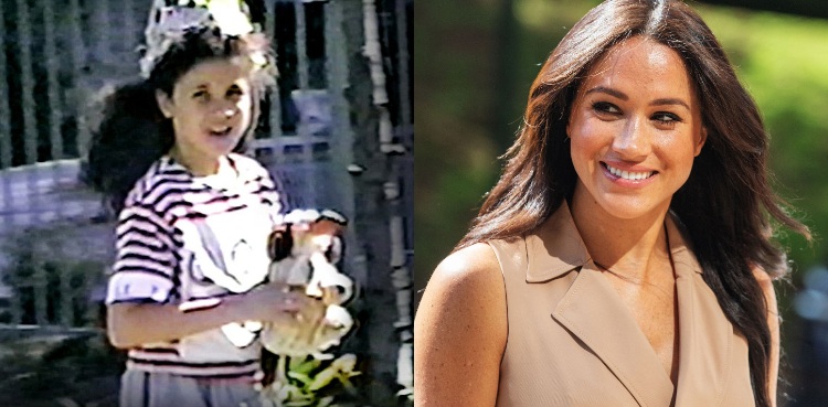 Watch: Meghan Markle pretends to be the Queen in rare video