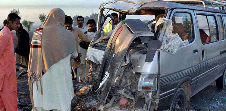 Eight killed, several injured in Jhelum road accident