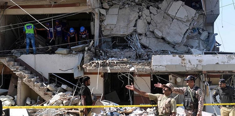 Explosive material used in Maskan Chowrangi blast: report