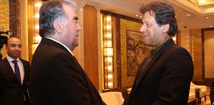 PM Imran Khan, Tajikistan's President discuss Afghanistan's stability over telephone