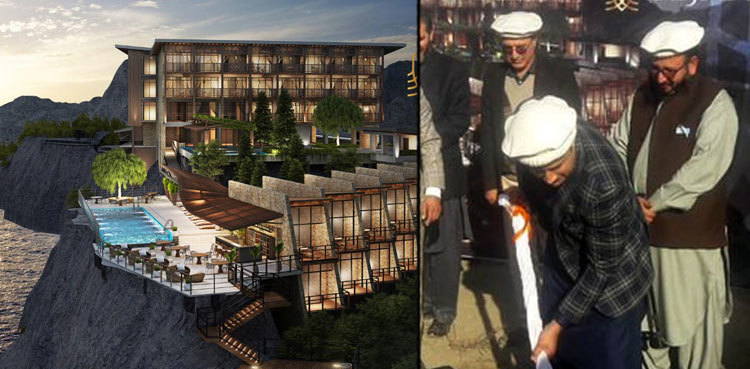 Zulfi Bukhari performs groundbreaking of first five-star hotel in Chitral
