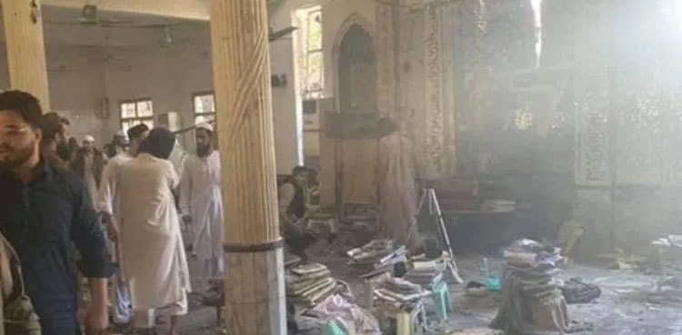 At least seven killed, over 90 injured in blast at Peshawar madrassah
