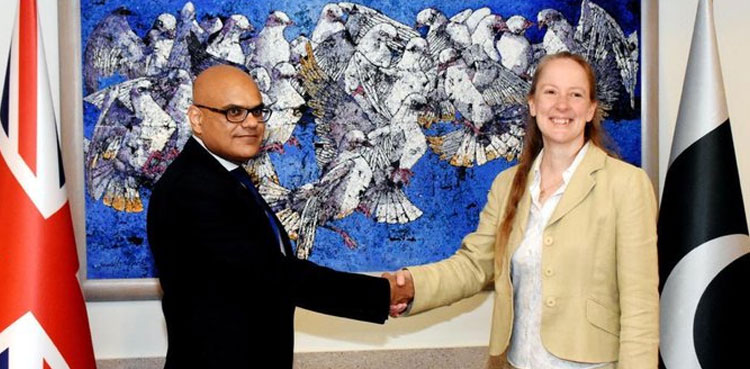 Pakistan, UK discuss arms control, non-proliferation