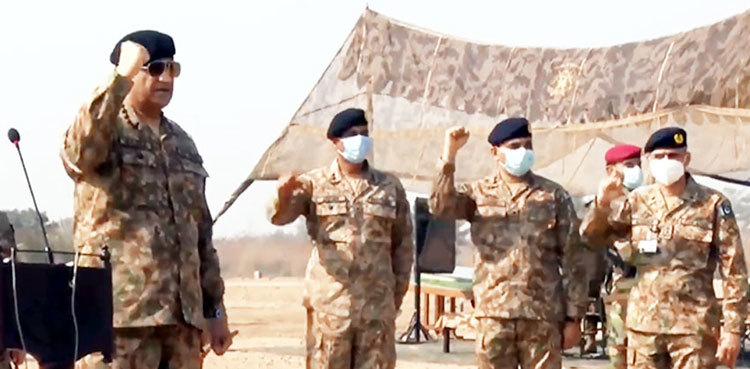 COAS Gen Bajwa visits logistic installations of Lahore Corps