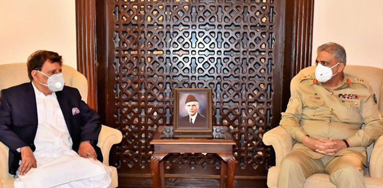 COAS reiterates Pak Army's commitment to Kashmir cause