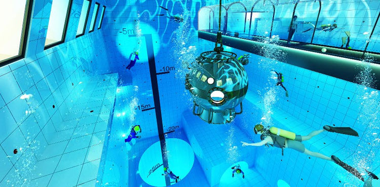WATCH: World's deepest diving pool opens in Poland