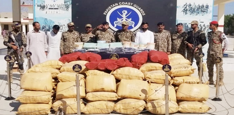 Coast Guards, Pakistan Army seize narcotics worth Rs17.27bn from Pasni