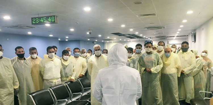 44 Pakistani prisoners repatriated from Sri Lanka