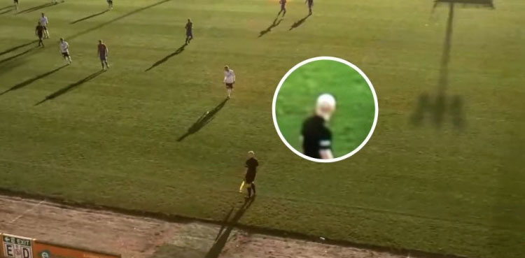Watch: AI camera mistakes referee's bald head for football