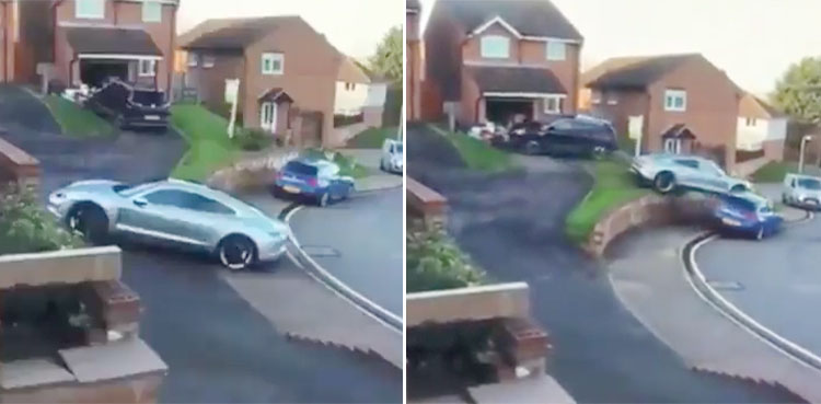 Video of parking failure goes viral on social media